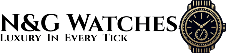 Noir and Gold Luxury Watches logo