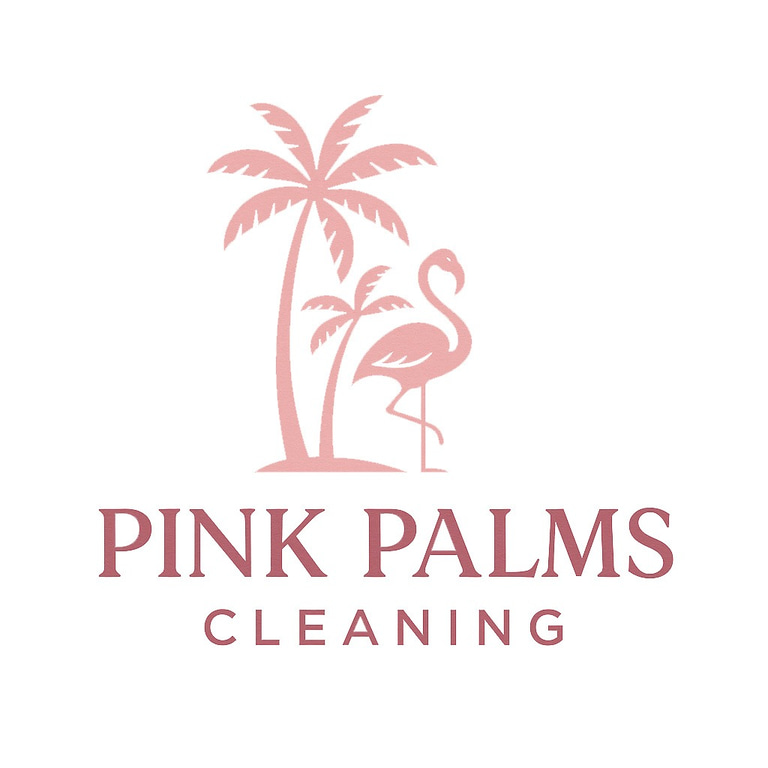 Pink Palms Cleaning logo