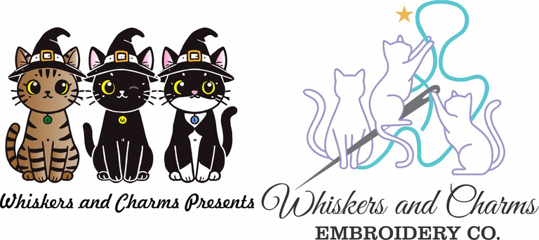 Whiskers and Charms logo