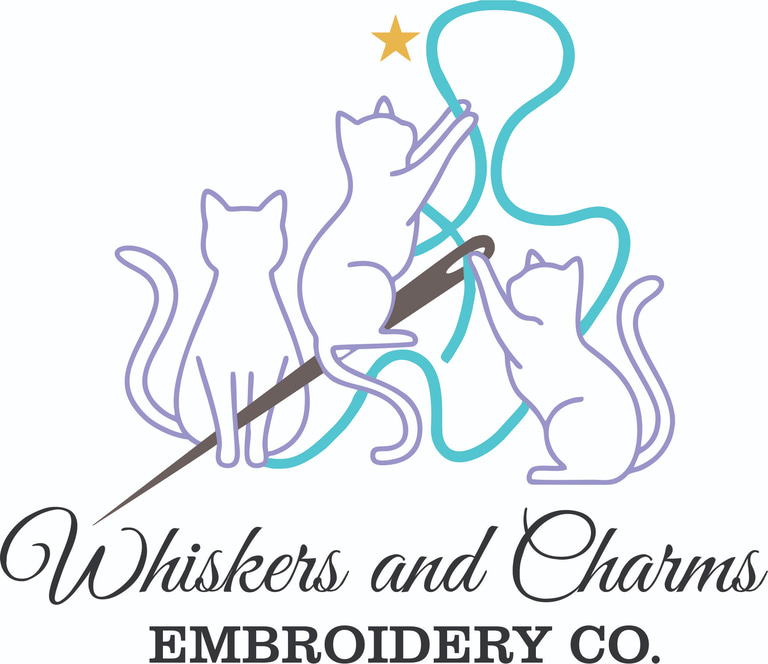 Whiskers and Charms logo