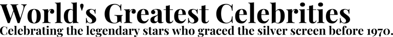 World's Greatest Celebrities logo