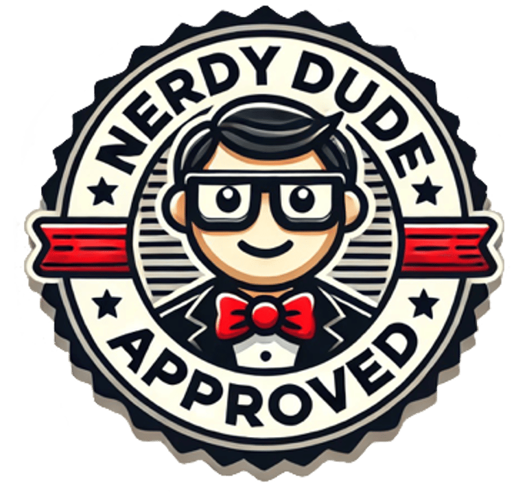 Nerdy Dude Approved - $NERDY  logo