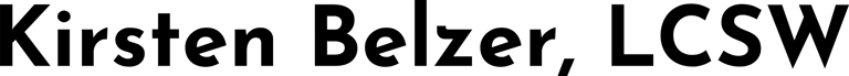 Kirsten Belzer, LCSW logo