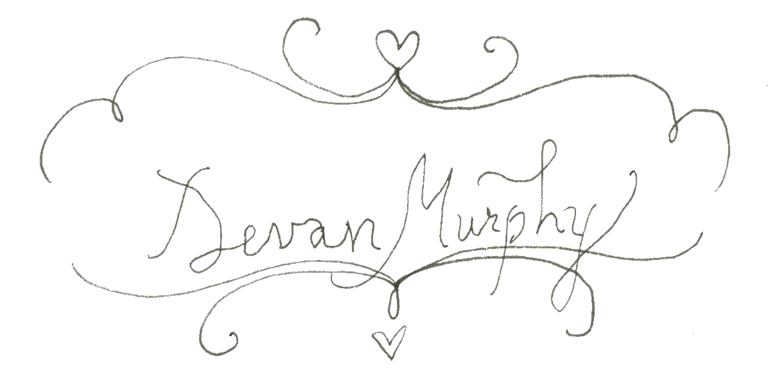 Devan Murphy, Writer & Visual Artist logo