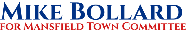 Mike Bollard for Mansfield Town Committee 2025 logo