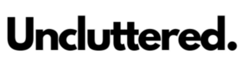 Uncluttered logo