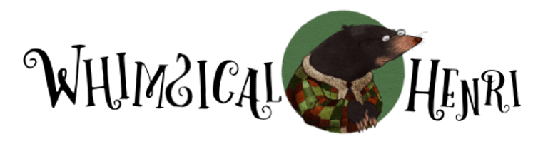 Whimsical Henri logo