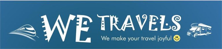 WE TRAVELS logo