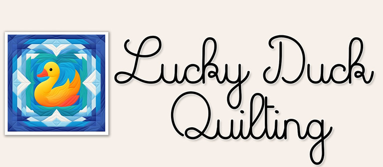 Lucky Duck Quilting logo