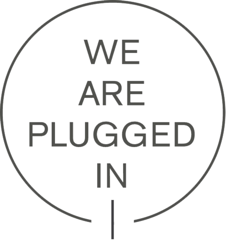 We Are Plugged In logo