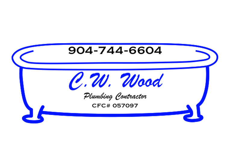 C.W.WOOD PLUMBING logo
