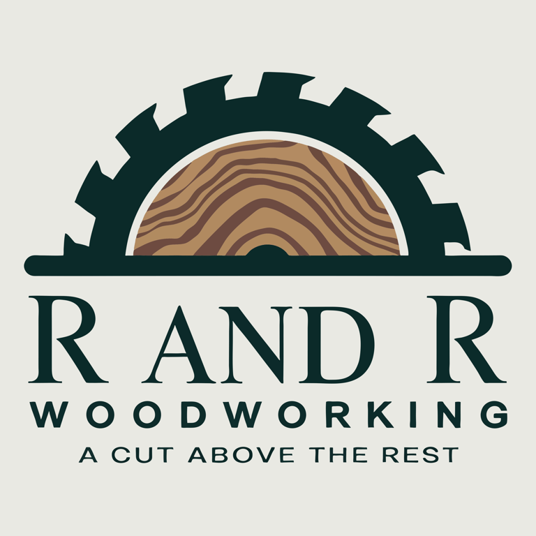 R and R Woodworking logo