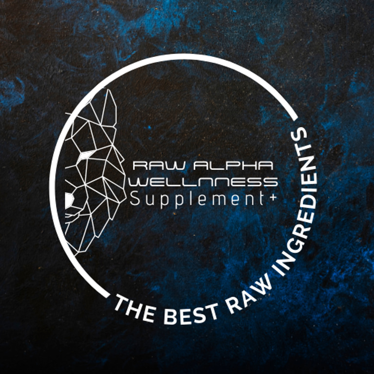 Raw Alpha Wellness Products + logo