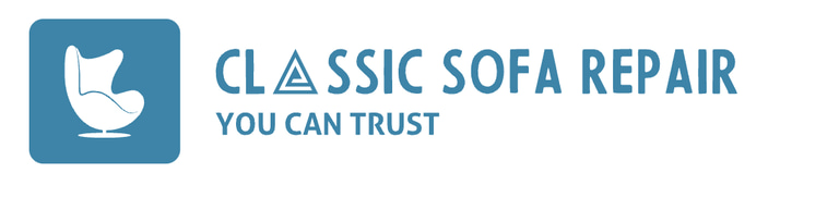 classic sofa repair service logo