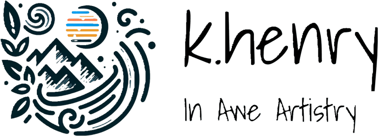 k.henry art logo