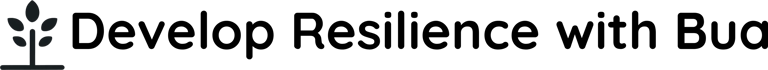 Develop Resilience with Bua logo