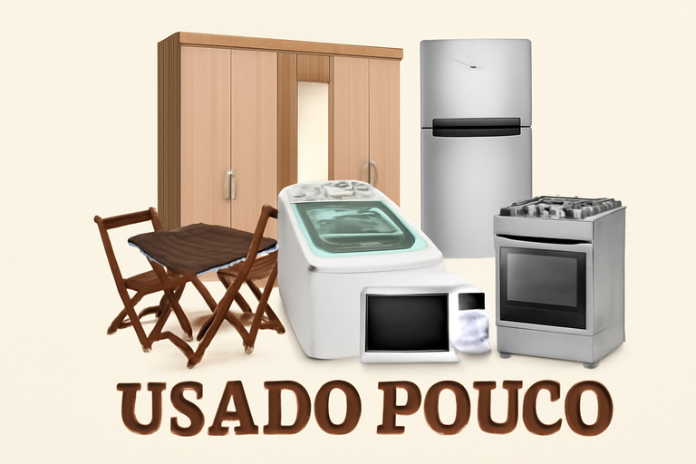 Usado Pouco - Móveis semi-novos logo