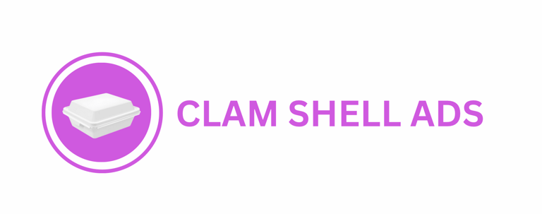 Clam Shell Ads logo