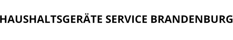 Haushaltsgeräte Service Brandenburg logo