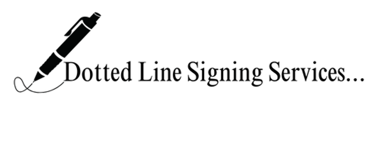 Dotted Line Signing Services logo