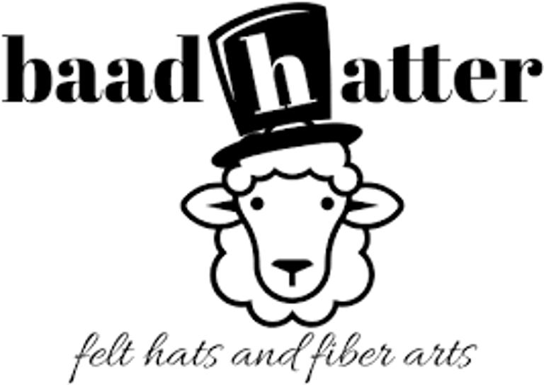 Baad Hatter Felt Hats and Fiber Art logo