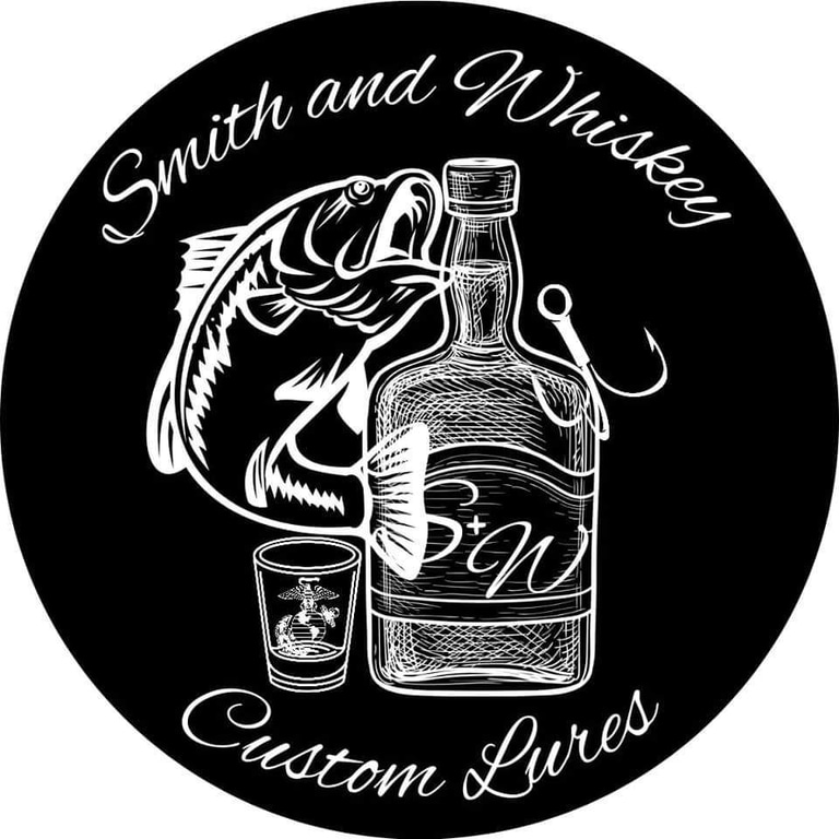 Smith and Whiskey Custom Lures logo