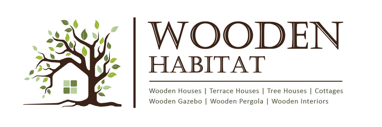 for this site im targeting consumers who is looking for best wooden houses , gazeebo , brefab wooden houses logo