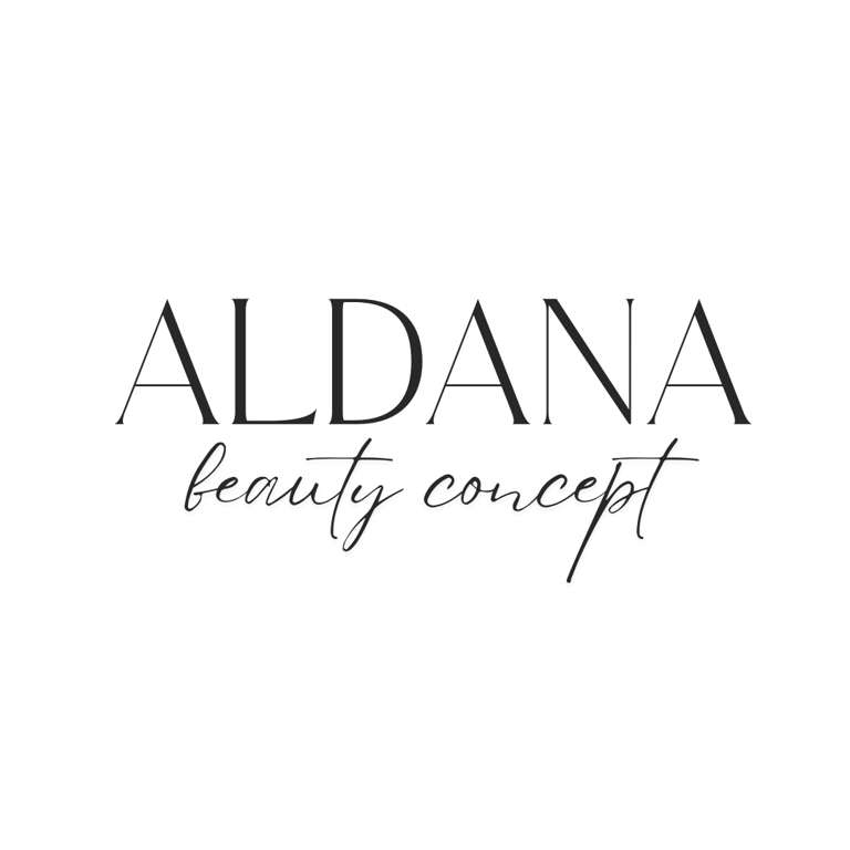 aldana beauty concept logo