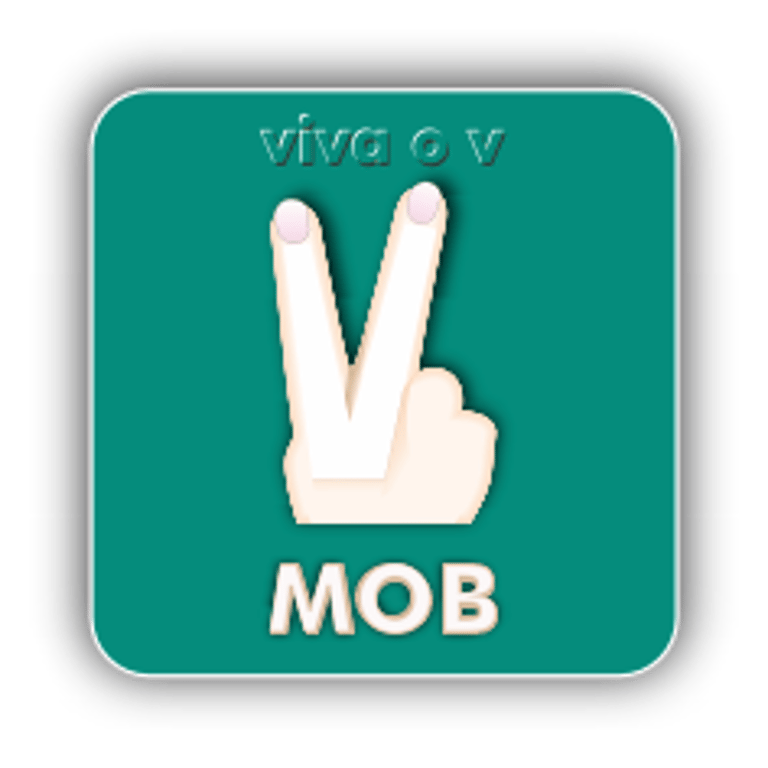 V logo