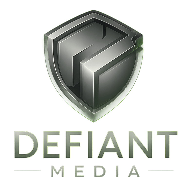 Defiant Media logo