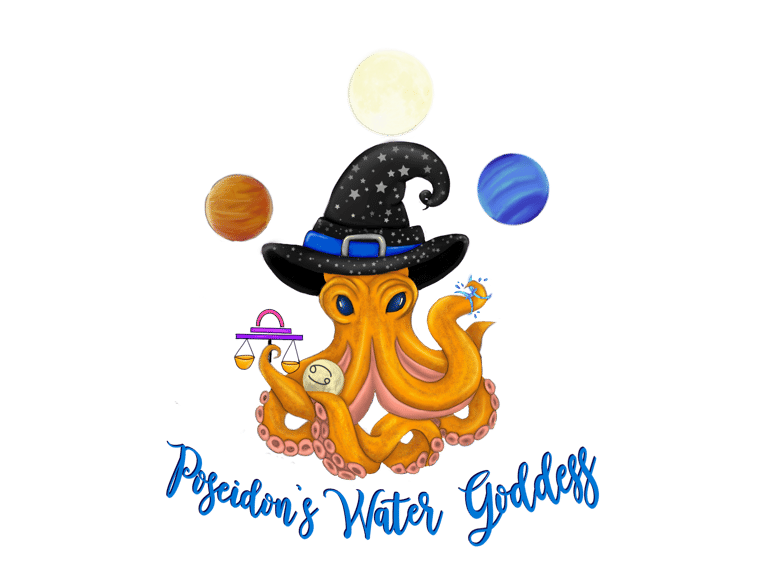 Poseidon's Water Goddess logo
