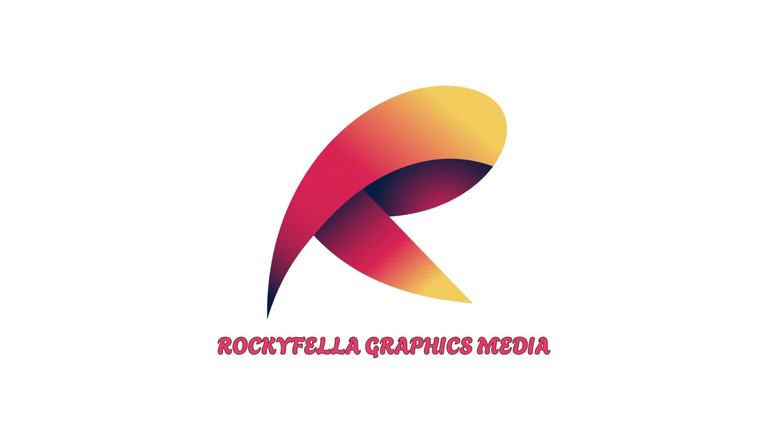 Rockyfella Graphics Media logo