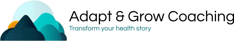Adapt and Grow Coaching: Transform your health story through health and wellness coaching logo