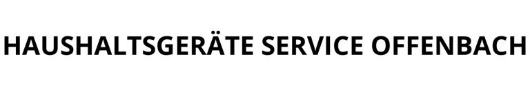 Haushaltsgeräte Service Offenbach logo