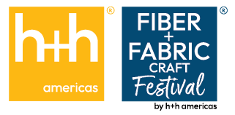 h+h americas and Fiber+Fabric Craft Festival logo