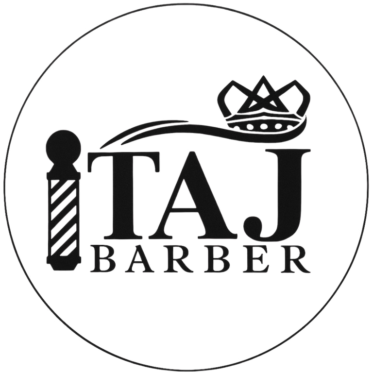 Taj Barber logo