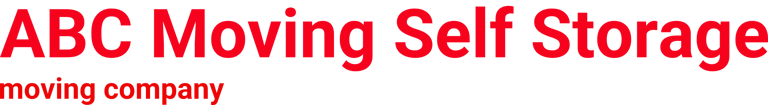 ABC Moving Self Storage logo