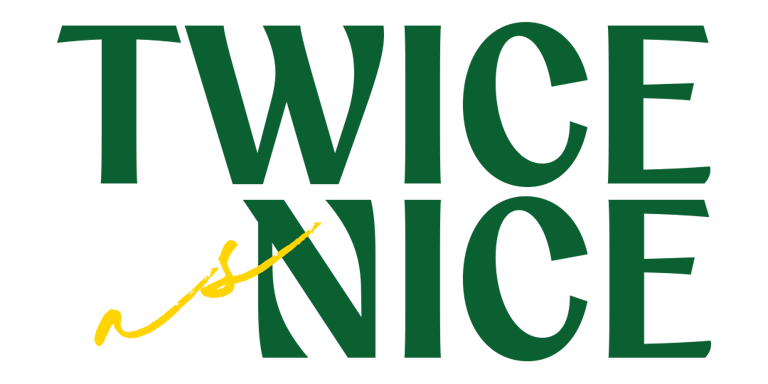 TWICE as NICE logo