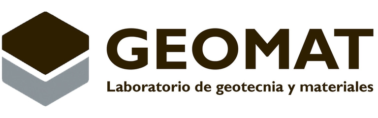 Geomat Laboratorio de geotecnia y materiales logo
