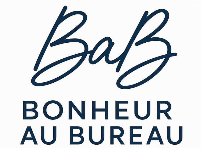 Bonheur au bureau logo