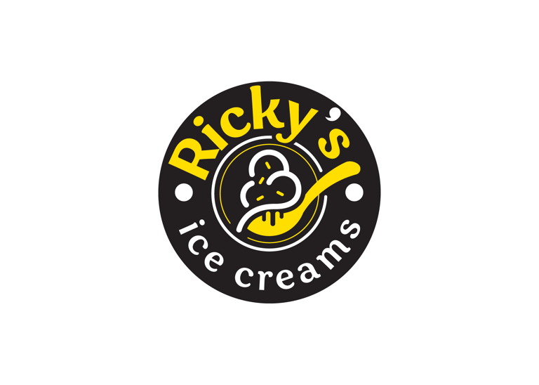 Ricky's Ice Creams logo