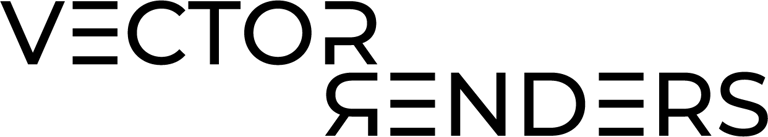 VectorRenders 3D visualization studio logo