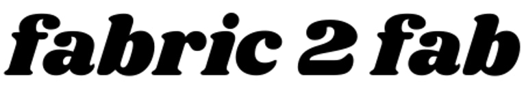 FABRIC 2 FAB logo