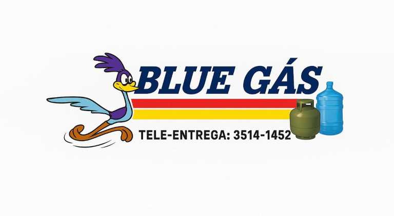 blue gas de conzinha logo