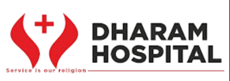 Dharam Hospital logo