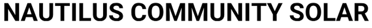 NAUTILUS COMMUNITY SOLAR logo