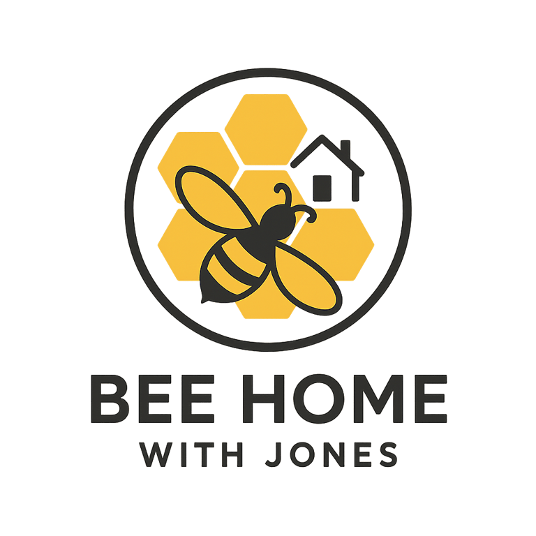 BeeHomeWithJones logo