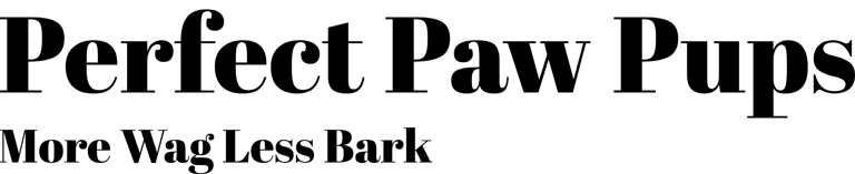 Perfect Paw Pups logo