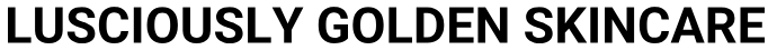 LUSCIOUSLY GOLDEN SKINCARE logo