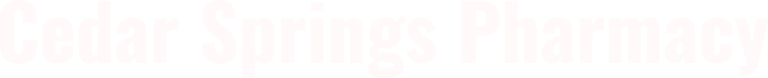 Cedar Springs Pharmacy logo